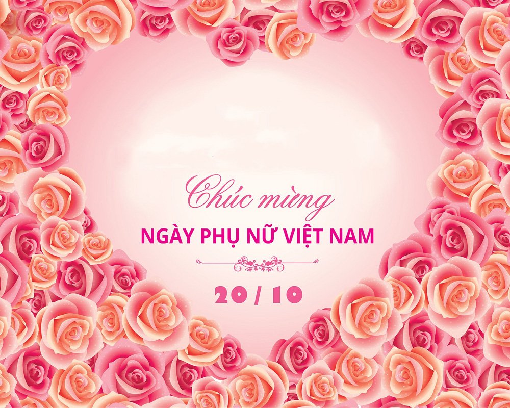 Chúc mừng ngày Phụ Nữ Việt Nam 20/10/2023. Happy VietNam Women's Days
